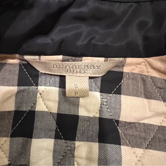 BURBERRY BRITT JACKET SMALL CHECKER LOGO - Picture 12 of 12